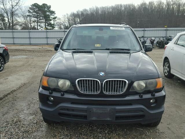 5UXFB33543LH49448 - 2003 BMW X5 4.4I BLACK photo 9