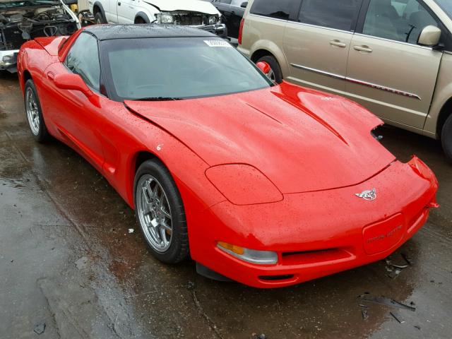 1G1YY22G335114687 - 2003 CHEVROLET CORVETTE RED photo 1