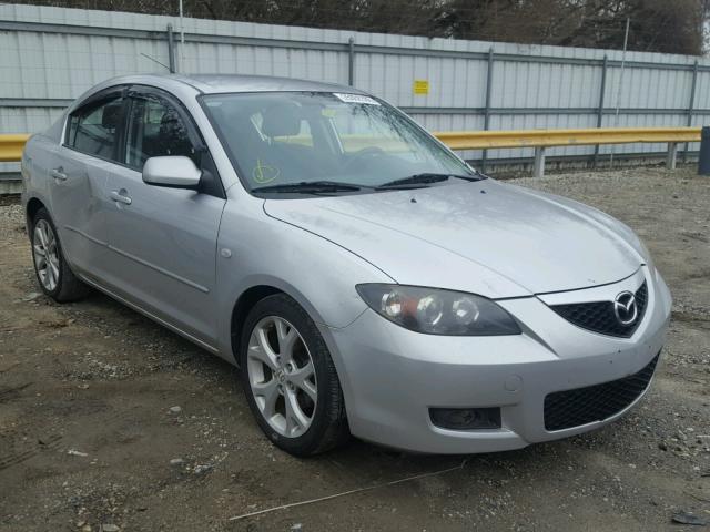 JM1BK32G681106831 - 2008 MAZDA 3 I SILVER photo 1