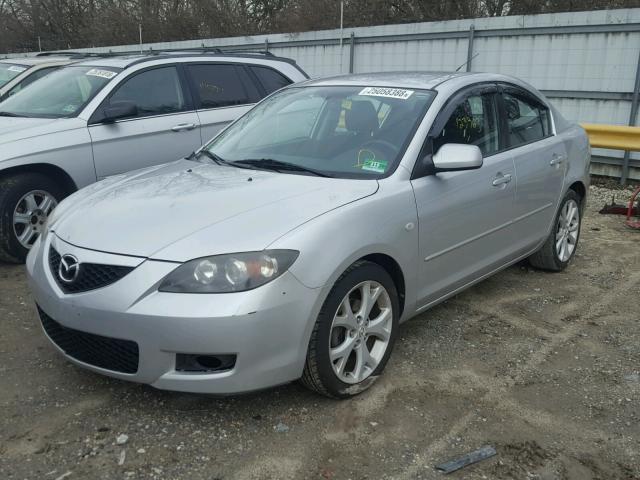 JM1BK32G681106831 - 2008 MAZDA 3 I SILVER photo 2