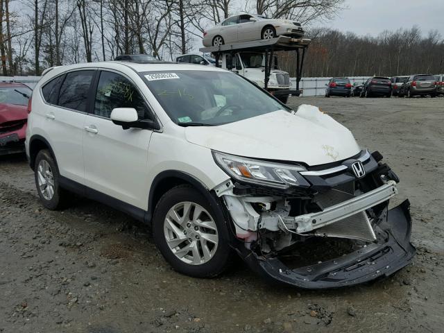 5J6RM4H59FL059794 - 2015 HONDA CR-V EX WHITE photo 1