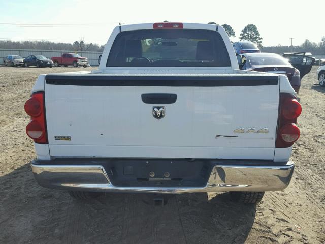 1D7HU16N68J187045 - 2008 DODGE RAM 1500 S WHITE photo 6