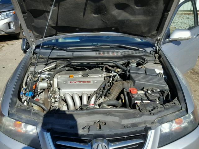 JH4CL96855C033599 - 2005 ACURA TSX SILVER photo 7