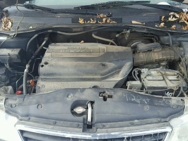 5FNRL18934B082773 - 2004 HONDA ODYSSEY EX GRAY photo 7