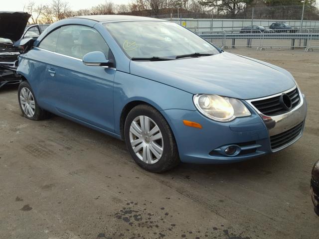 WVWBA71F48V049217 - 2008 VOLKSWAGEN EOS TURBO BLUE photo 1