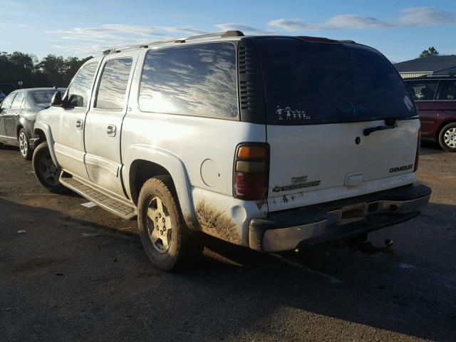 1GNEC16Z24J329007 - 2004 CHEVROLET SUBURBAN C WHITE photo 3