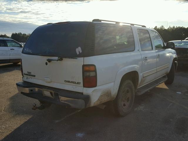 1GNEC16Z24J329007 - 2004 CHEVROLET SUBURBAN C WHITE photo 4