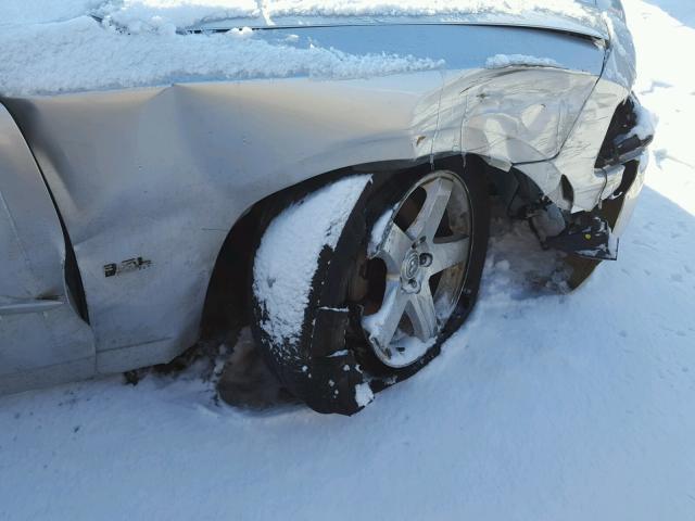 2B3CA3CV5AH227332 - 2010 DODGE CHARGER SX SILVER photo 9