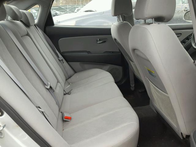 KMHDU4AD0AU188815 - 2010 HYUNDAI ELANTRA BL SILVER photo 6