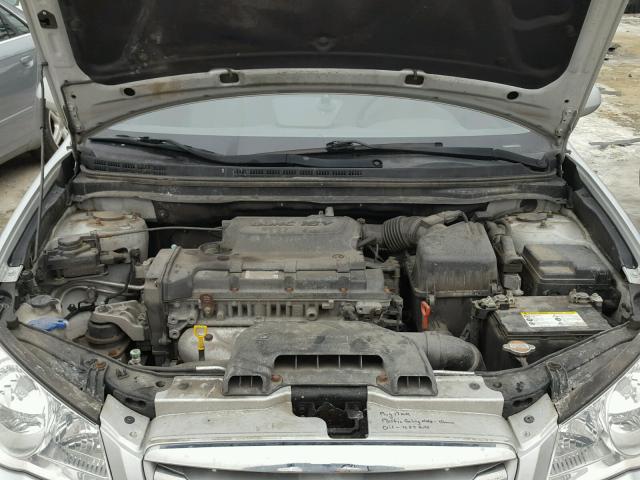 KMHDU4AD0AU188815 - 2010 HYUNDAI ELANTRA BL SILVER photo 7