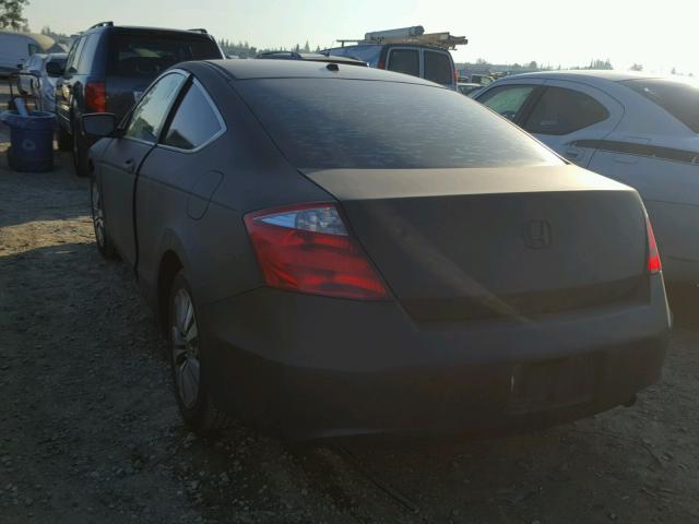 1HGCS12898A021212 - 2008 HONDA ACCORD EXL BLACK photo 3