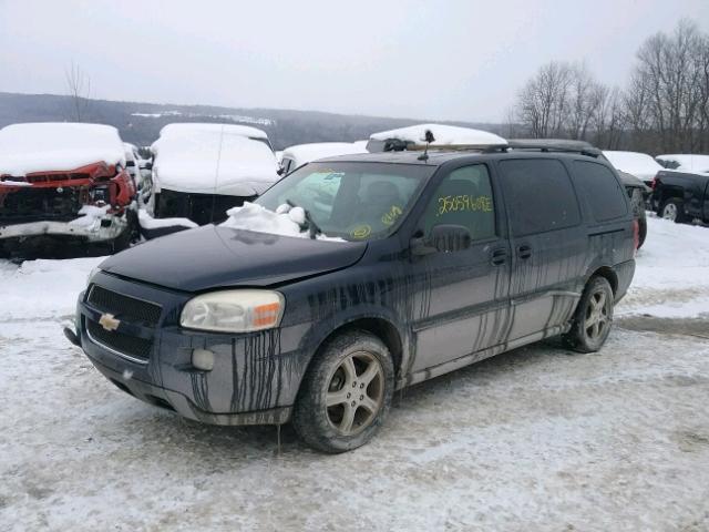 1GNDV23LX5D299153 - 2005 CHEVROLET UPLANDER L BLUE photo 2