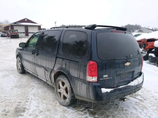 1GNDV23LX5D299153 - 2005 CHEVROLET UPLANDER L BLUE photo 3