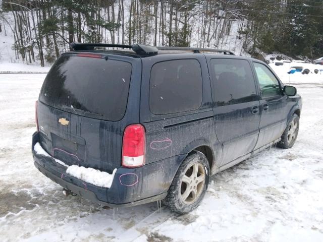 1GNDV23LX5D299153 - 2005 CHEVROLET UPLANDER L BLUE photo 4