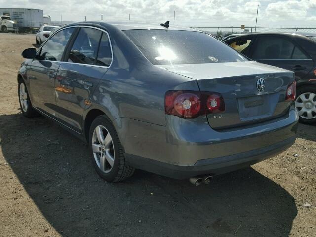 3VWRM71K08M103008 - 2008 VOLKSWAGEN JETTA SE GRAY photo 3