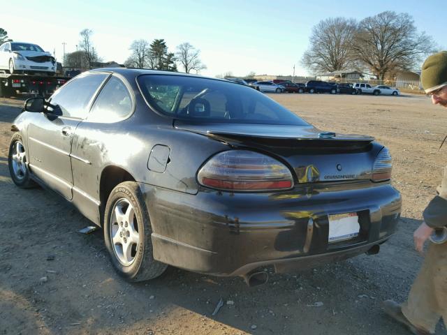 1G2WP12K1XF242561 - 1999 PONTIAC GRAND PRIX BLACK photo 3