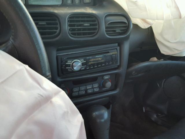 1G2WP12K1XF242561 - 1999 PONTIAC GRAND PRIX BLACK photo 9