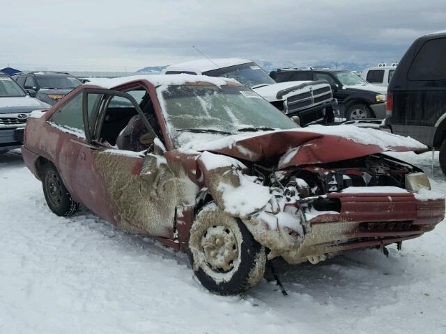 3FASP11J0SR212990 - 1995 FORD ESCORT LX MAROON photo 1