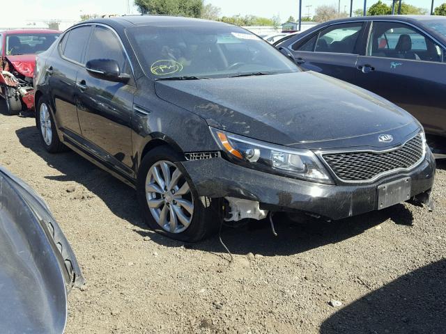 5XXGN4A74EG327946 - 2014 KIA OPTIMA EX BLACK photo 1