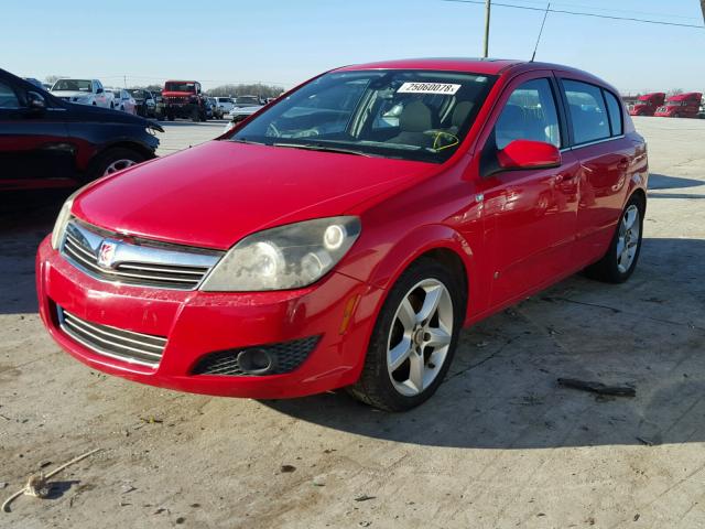 W08AT671985060119 - 2008 SATURN ASTRA XR RED photo 2