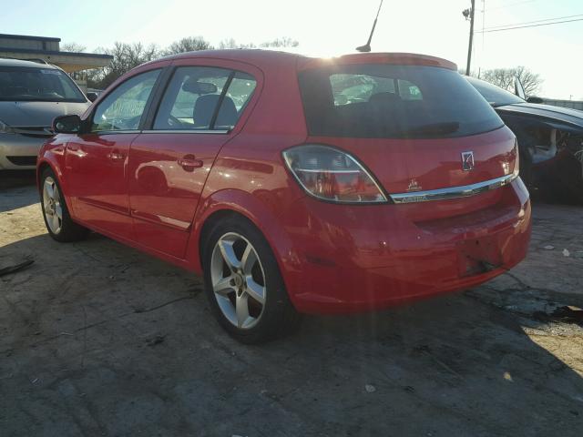 W08AT671985060119 - 2008 SATURN ASTRA XR RED photo 3