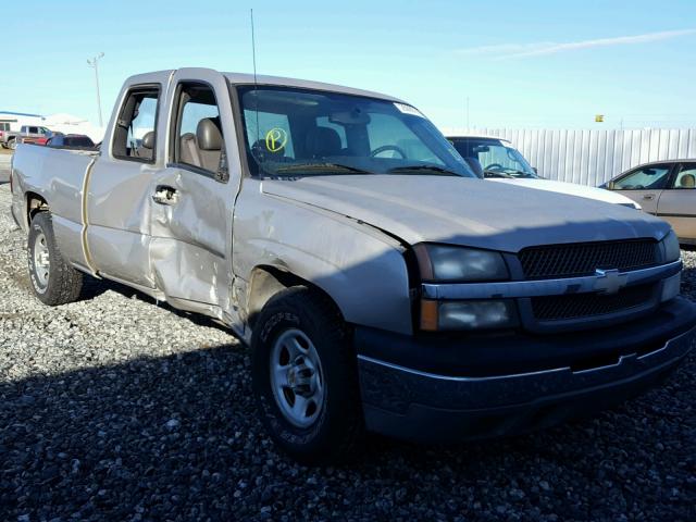 1GCEC19X24Z348998 - 2004 CHEVROLET SILVERADO TAN photo 1