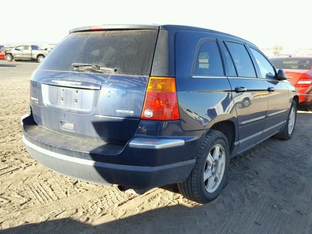 2C8GF68415R253556 - 2005 CHRYSLER PACIFICA T BLUE photo 4