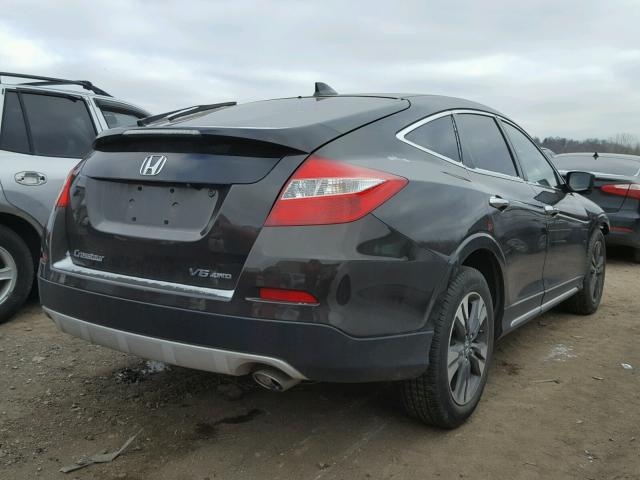 5J6TF2H52FL000414 - 2015 HONDA CROSSTOUR BROWN photo 4