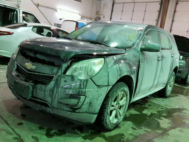 2CNALBEW5A6305972 - 2010 CHEVROLET EQUINOX LS GRAY photo 2