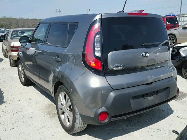 KNDJP3A54E7051429 - 2014 KIA SOUL + GRAY photo 3