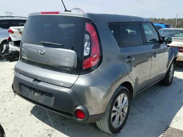 KNDJP3A54E7051429 - 2014 KIA SOUL + GRAY photo 4