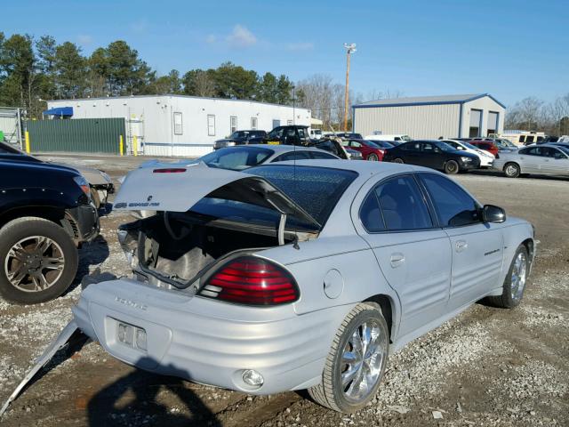 1G2NF52E7YM763782 - 2000 PONTIAC GRAND AM S SILVER photo 4