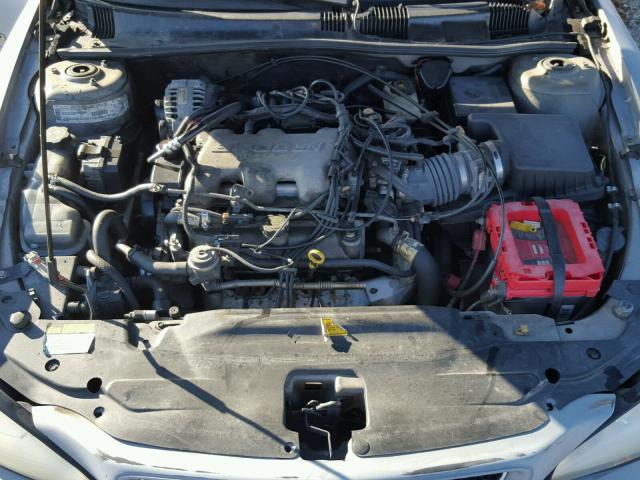 1G2NF52E7YM763782 - 2000 PONTIAC GRAND AM S SILVER photo 7