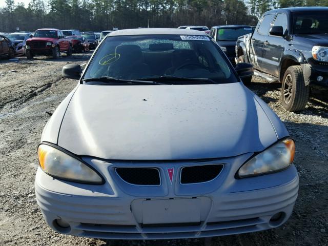 1G2NF52E7YM763782 - 2000 PONTIAC GRAND AM S SILVER photo 9