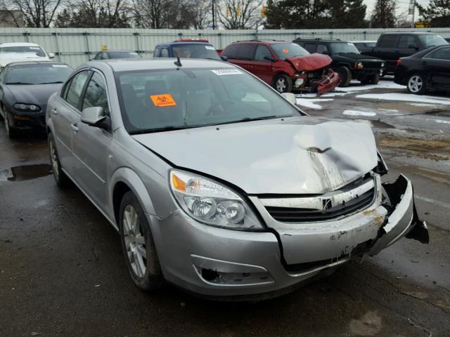 1G8ZS57N88F267406 - 2008 SATURN AURA XE GRAY photo 1