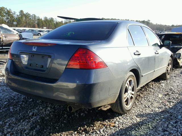 JHMCM56367C009647 - 2007 HONDA ACCORD SE GRAY photo 4