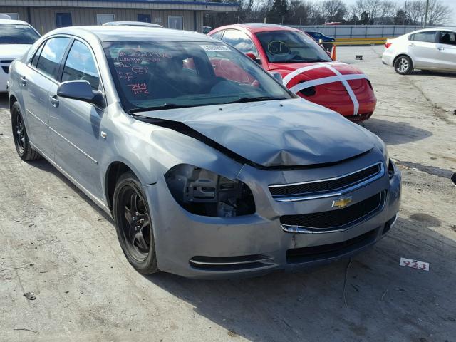 1G1ZH57B48F155219 - 2008 CHEVROLET MALIBU 1LT 灰色 照片 1