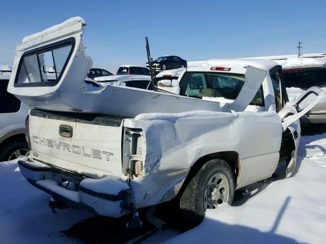 1GCEC14V26E289399 - 2006 CHEVROLET SILVERADO WHITE photo 4