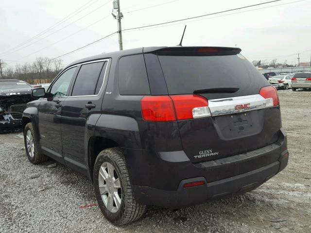 2GKALMEK9D6309111 - 2013 GMC TERRAIN SL CHARCOAL photo 3