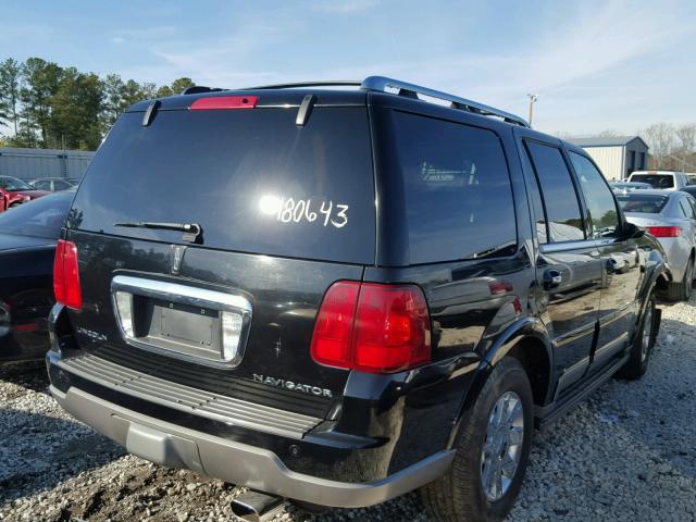 5LMFU28R94LJ22382 - 2004 LINCOLN NAVIGATOR BLACK photo 4