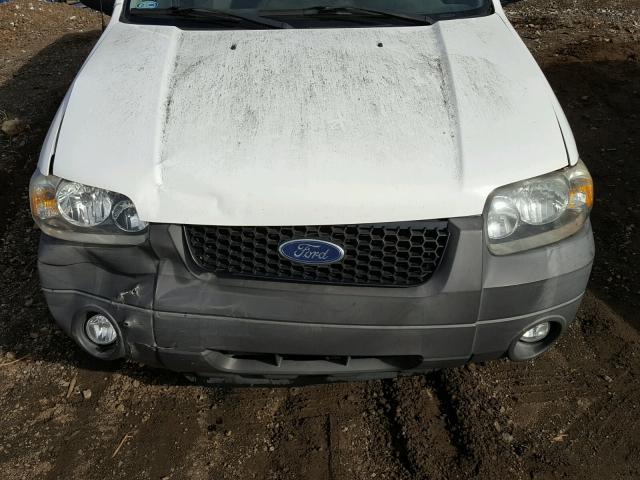 1FMYU59H97KB96107 - 2007 FORD ESCAPE HEV WHITE photo 7