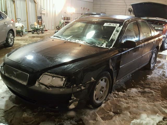 YV1TS92D321243269 - 2002 VOLVO S80 BLACK photo 1