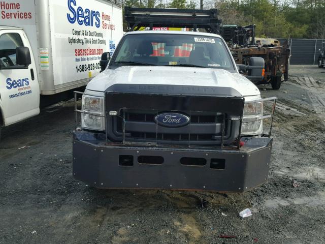 1FD7X2BT5EEA61749 - 2014 FORD F250 SUPER WHITE photo 9