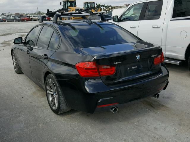 WBA3B9G58ENR91520 - 2014 BMW 335 XI BLACK photo 3