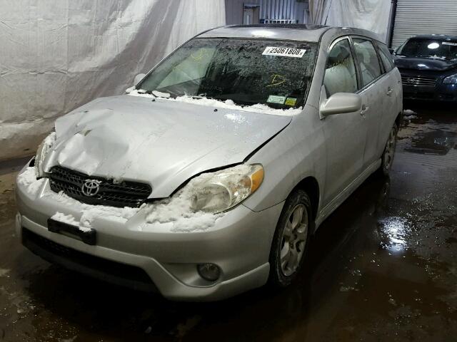 2T1KR32E17C643532 - 2007 TOYOTA COROLLA MA SILVER photo 2