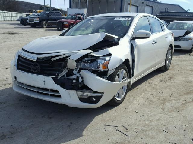 1N4AL3AP3FC414671 - 2015 NISSAN ALTIMA 2.5 WHITE photo 2