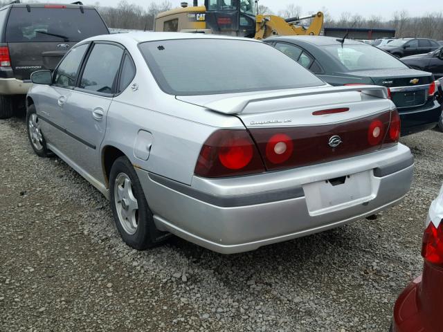 2G1WH55K019121198 - 2001 CHEVROLET IMPALA LS SILVER photo 3