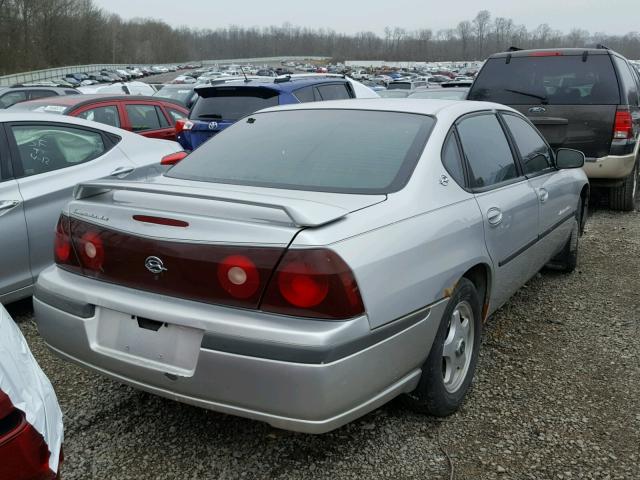 2G1WH55K019121198 - 2001 CHEVROLET IMPALA LS SILVER photo 4