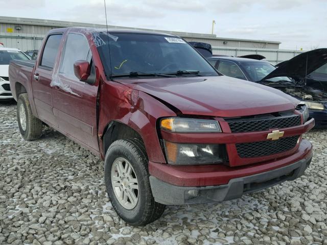 1GCHTCFE3B8111662 - 2011 CHEVROLET COLORADO L RED photo 1