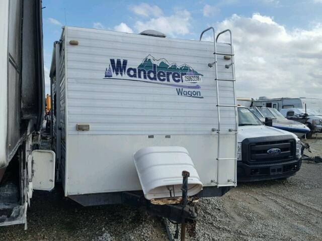 4XTTN21271C226870 - 2001 WAND TRAILER WHITE photo 1